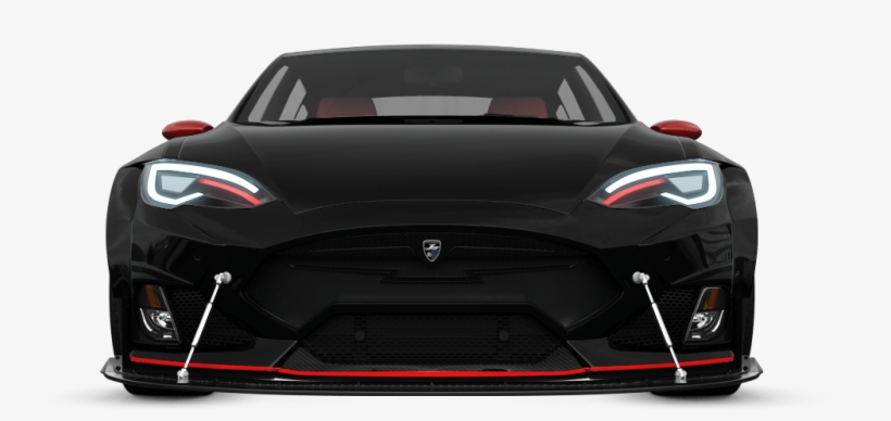 Tesla Model S'13 By Wojak - Supercar, transparent png download