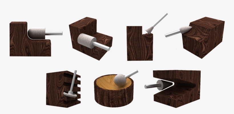 Burr Types - Wood Carving Burrs, transparent png download