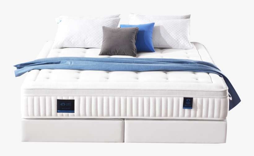 Bed Png Image Transparent Background - Mattress, transparent png download