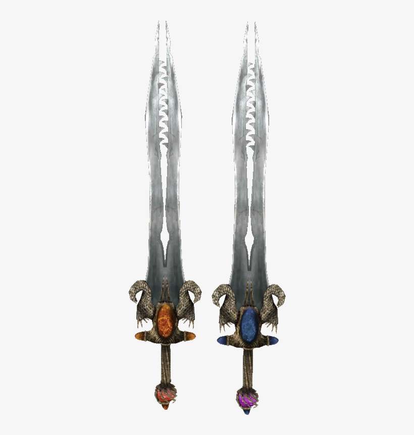 Dawnfang/duskfang From Oblivion The Shivering Isles - Ski Binding, transparent png download