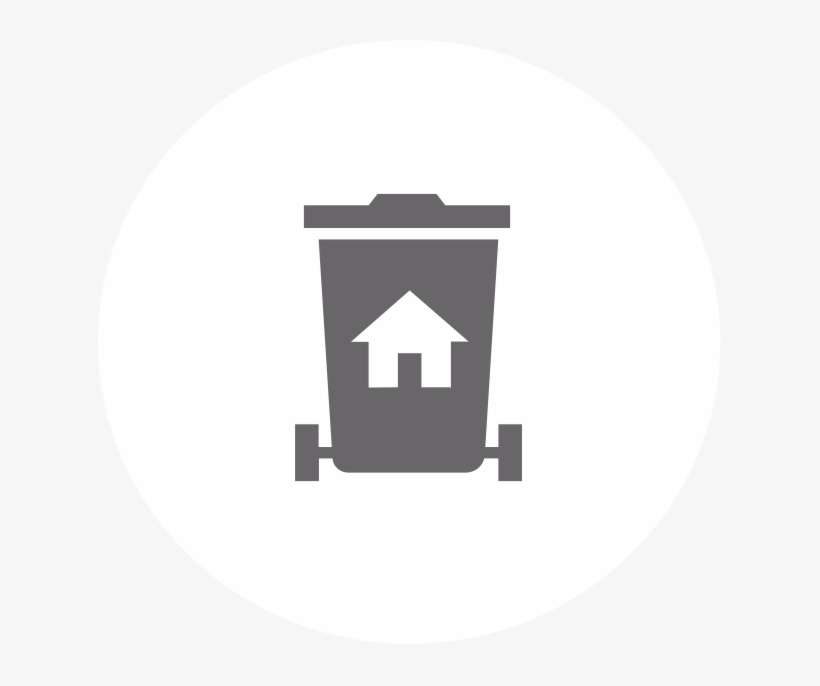 Wheelie Bin General Waste, transparent png download