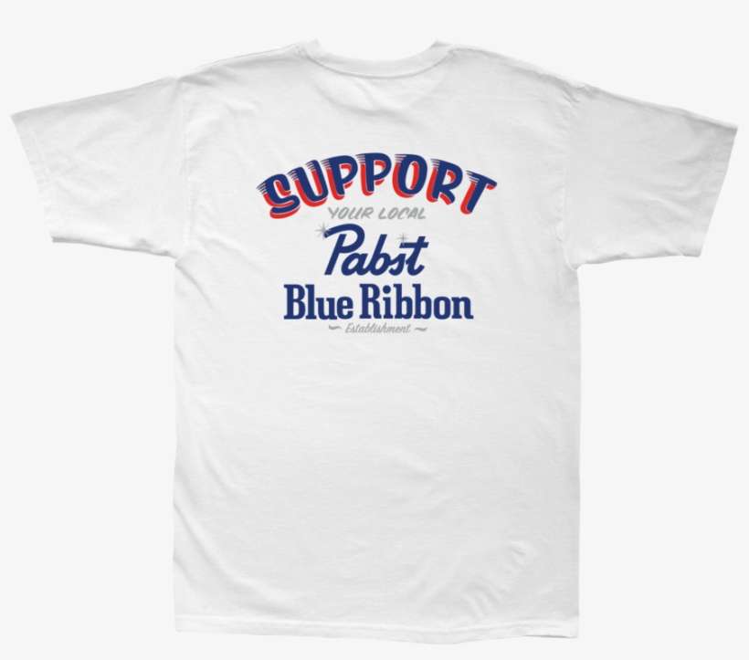 Lmc X Pbr Local Favorite Stock Tee - Pabst Blue Ribbon, transparent png download
