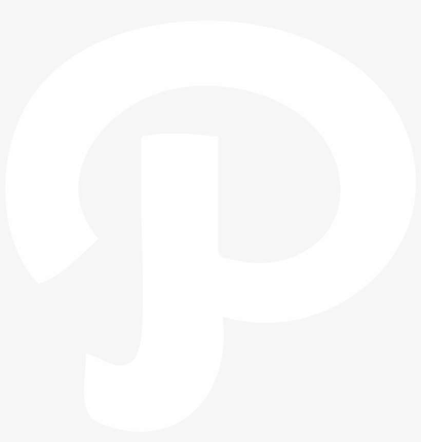 Path Icons Free In Simple Icon Search Engine - Logo Pinterest Blanco Y Negro, transparent png download