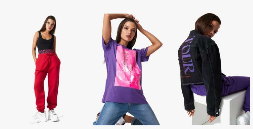 Zara Larsson/jeggings / Zara Larsson/t-shirt / Zara - Girl, transparent png download