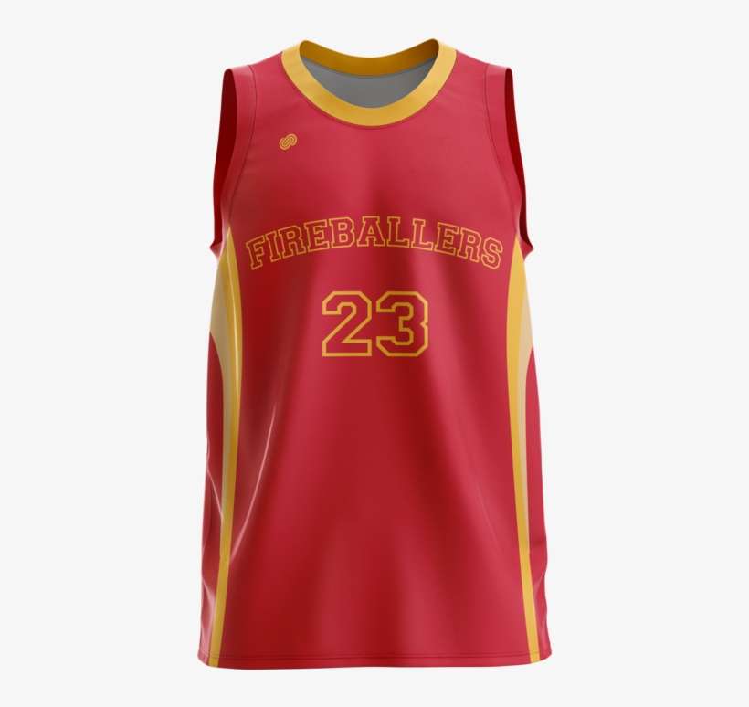 Fireballers Basketball Jersey - Sports Jersey, transparent png download