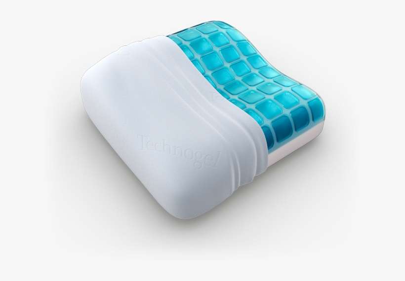 Technogel Travel Pillow Front View - Travel Pillows, transparent png download