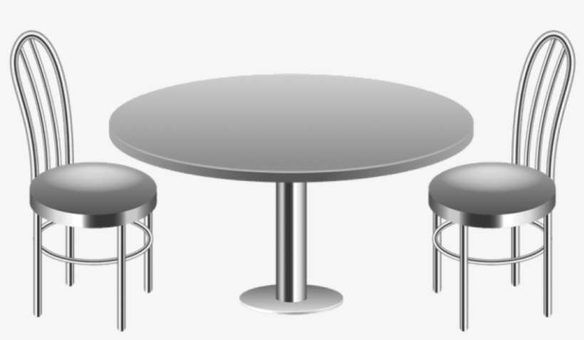 Free Png Download Table With Chairs Transparent Clipart - Table And Chairs Transparent, transparent png download