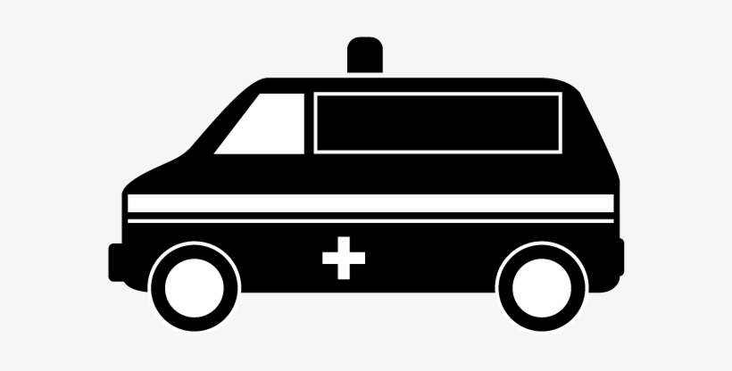 Ambulance - Vehicle Illustration - Free - Compact Van, transparent png download