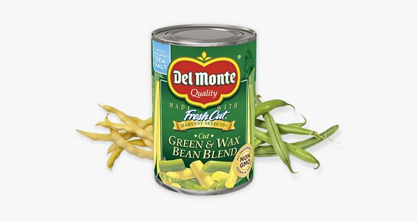 Cut Green & Wax Beans - French Style Green Beans Del Monte, transparent png download