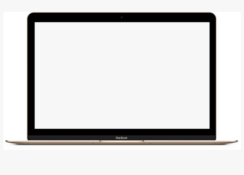 Elegant User Platform - Macbook With No Background, transparent png download