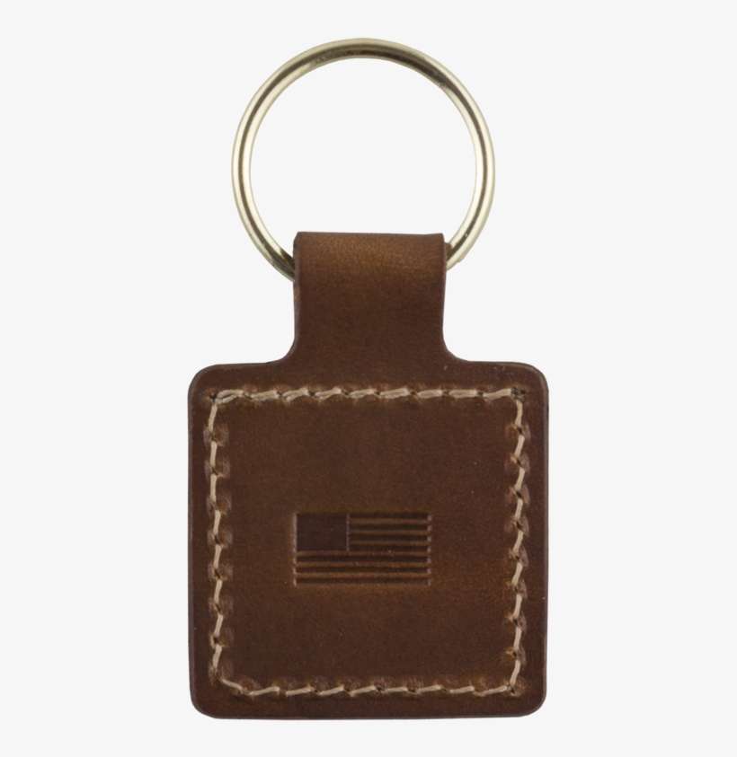 Back Detail Shot Of Keychain By Treefort Lifestyles, - Leather, transparent png download