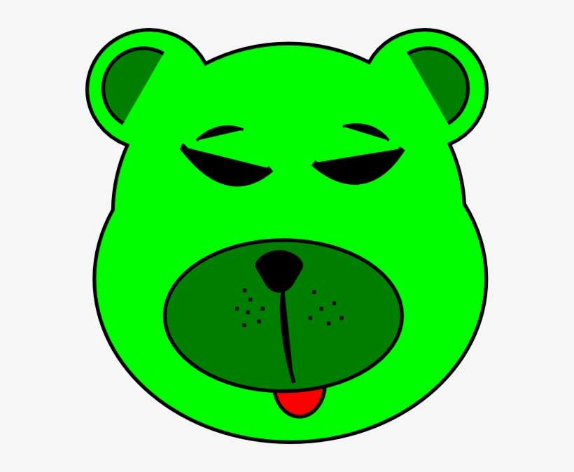 Bear Face Clip Art, transparent png download
