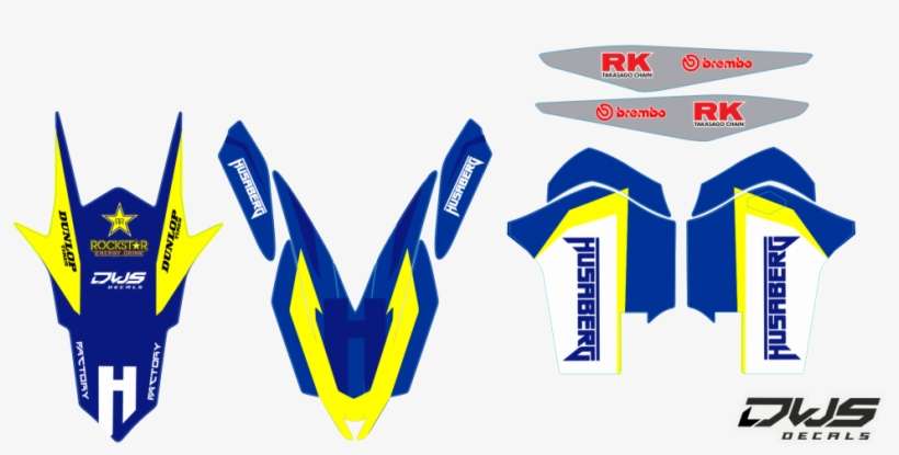 Husaberg Fe 350 Te 350 2013 2014 2015 2016 2017 2018 - Sticker, transparent png download