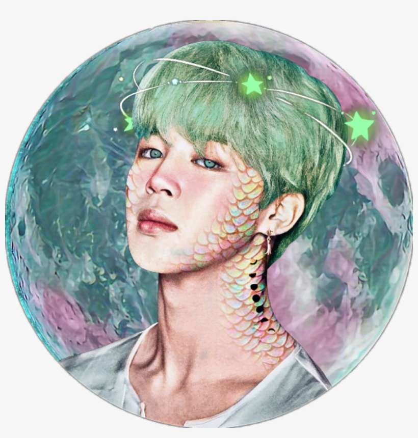Jimin Parkjimin Green - Circle, transparent png download