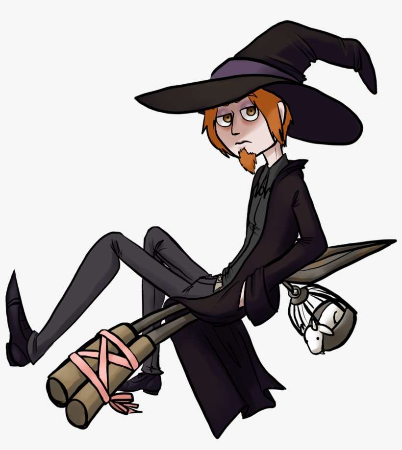 A Proper Jack Witch/warlock - Warlock On A Broom, transparent png download