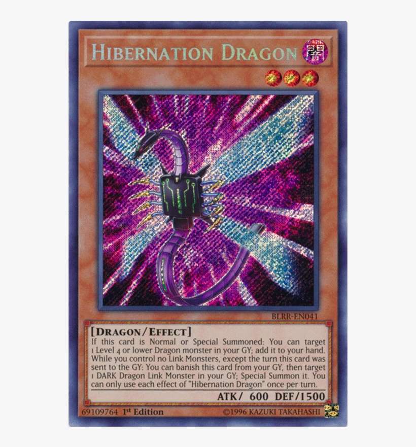 Details About Hibernation Dragon Blrr-en041 Secret - Hibernation Dragon, transparent png download