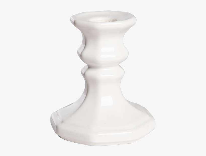 White Porcelain Candlestick - Baluster, transparent png download