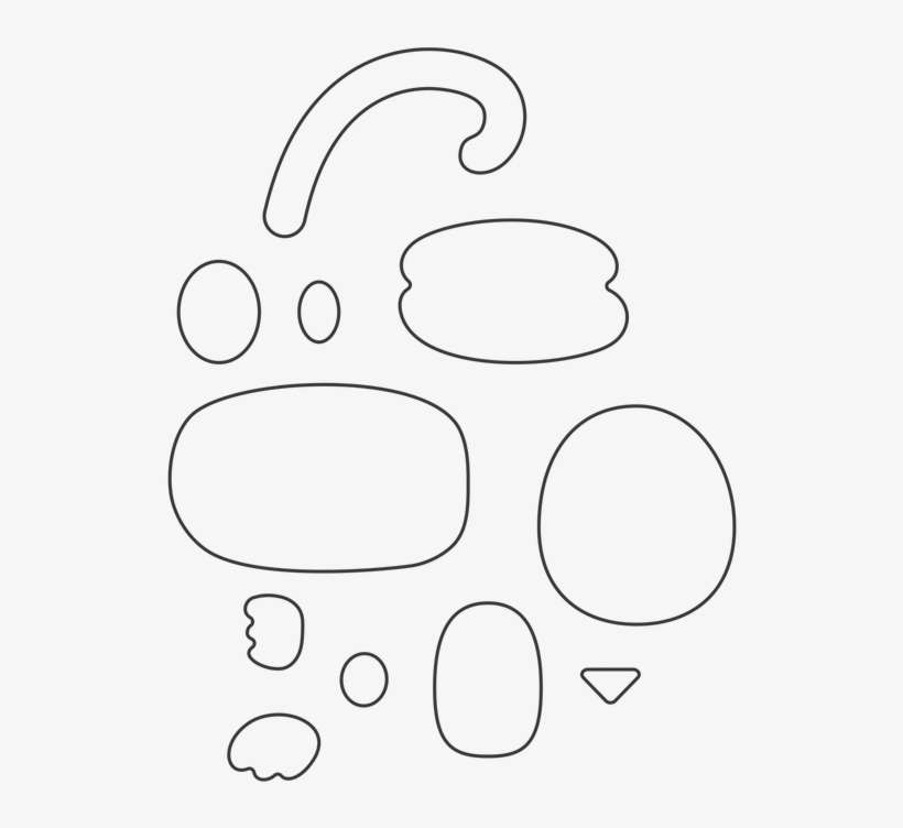 Funny Monkey Die Outline - Line Art, transparent png download