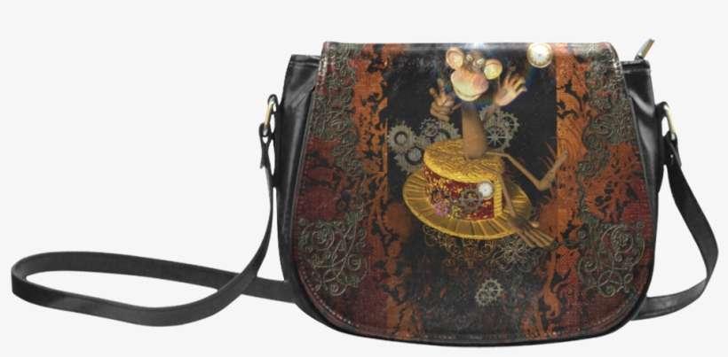 Steampunk, Funny Monkey Classic Saddle Bag/small - Trick R Treat Sam Purse, transparent png download