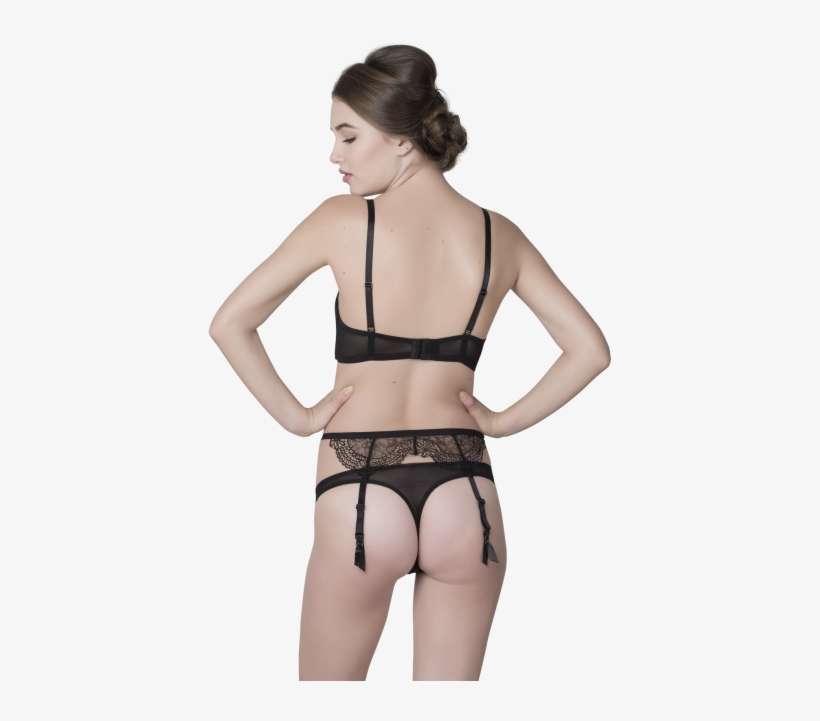 Sexy Woman In Lingerie - Lingerie Top, transparent png download