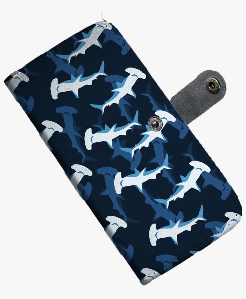 Blue Hammerhead Shark Phone Wallet Case - Killer Whale, transparent png download