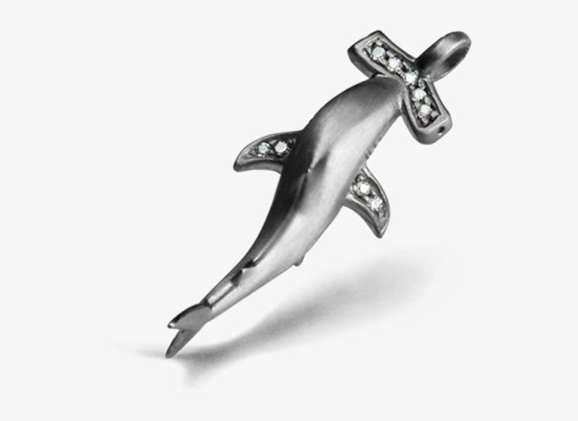 Ossidabile 9p Hammerhead Shark Pendant Whale Shark - Body Jewelry, transparent png download