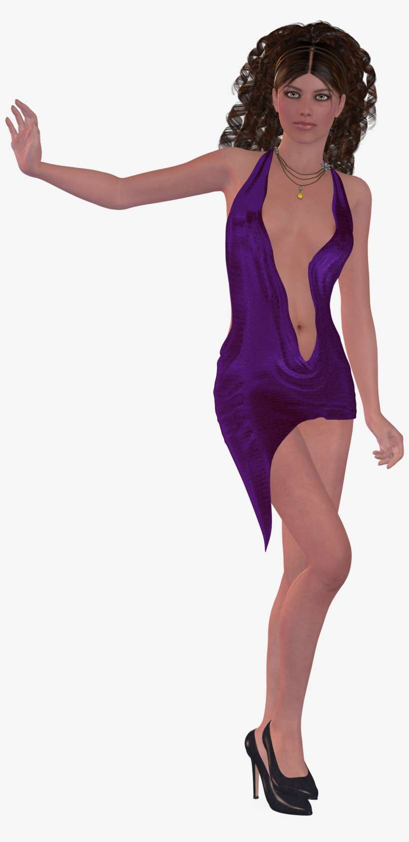 Woman Elegant Dress Beauty Fashion 1126604 - Mulher Bem Vestida Png, transparent png download