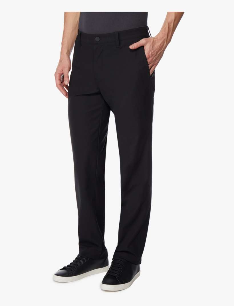 32 Degrees Stretch Comfort Men's Pants With Elastic - Eileen Fisher Petite Black Pants, transparent png download