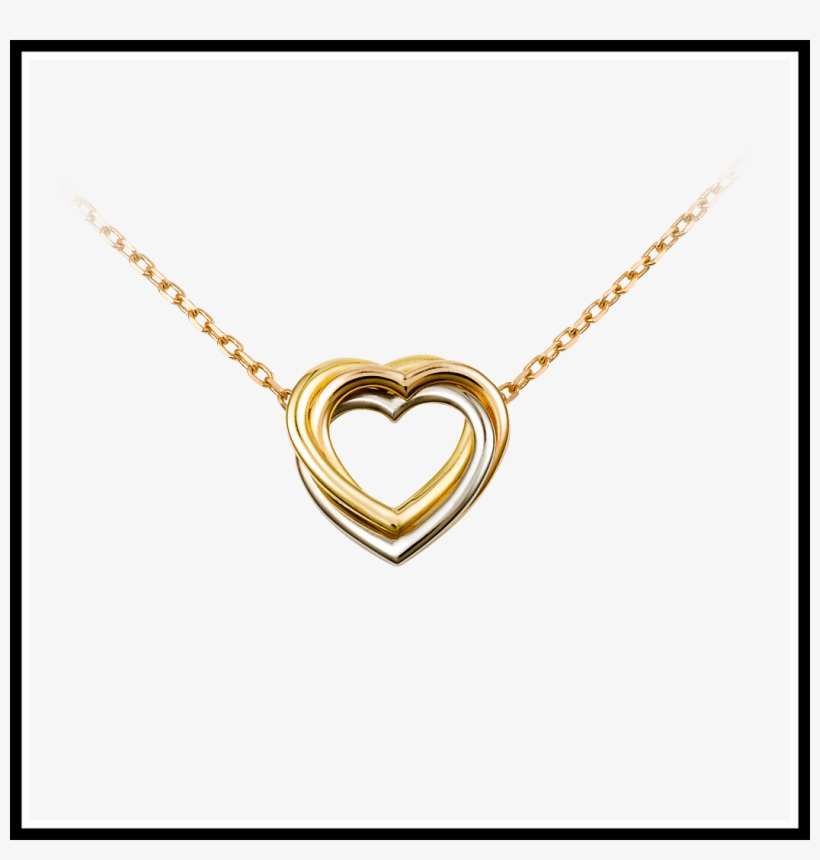 Chain Life Thug Source - Trinity Heart Necklace Cartier, transparent png download