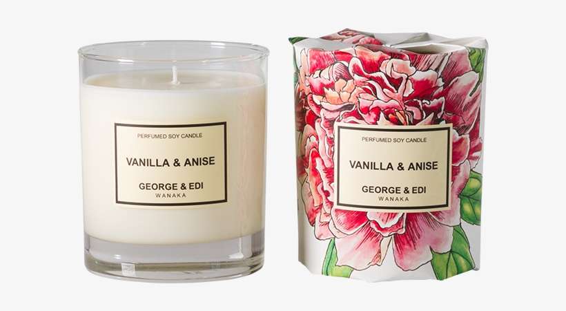 Vanilla & Anise Perfumed Soy Candle - Candle, transparent png download