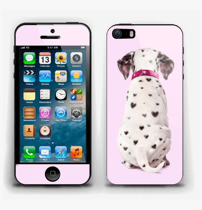 Dalmatian Love Skin Iphone 5s - Iphone 4, transparent png download