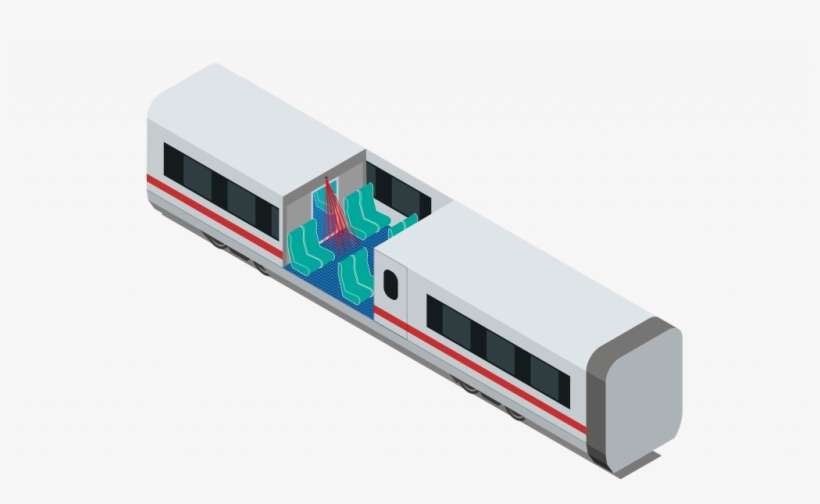 Applications Train Interior Door Opening Area Surveillance - Scale Model, transparent png download