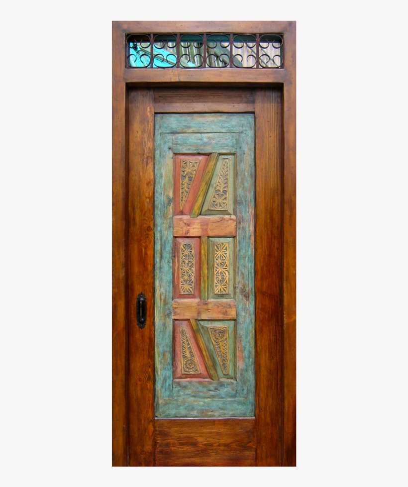Door With Transom - Home Door, transparent png download