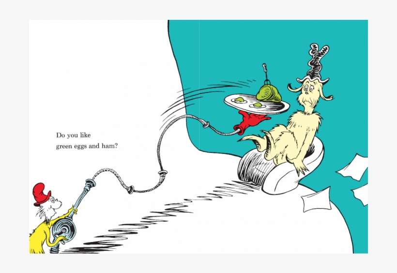 A Classic Case Of Dr - Green Eggs And Ham Last Pages Book, transparent png download