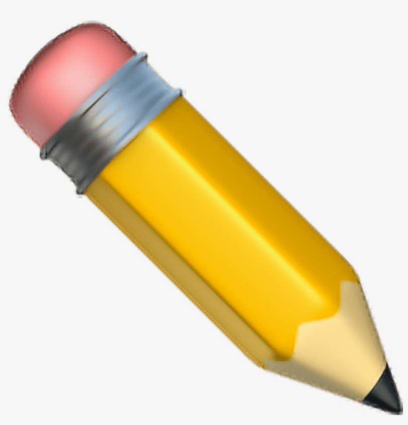 Free Png Download Iphone Pencil Emoji Png Images Background - Pencil Emoji, transparent png download