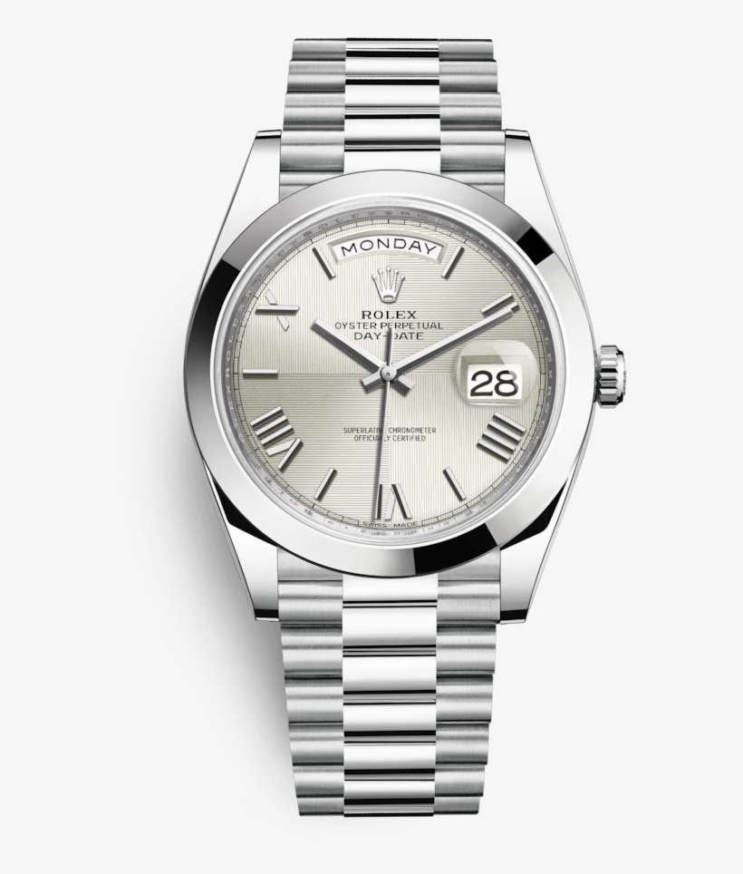Rolex Day-date - Rolex Day Date Platinum Green Dial, transparent png download