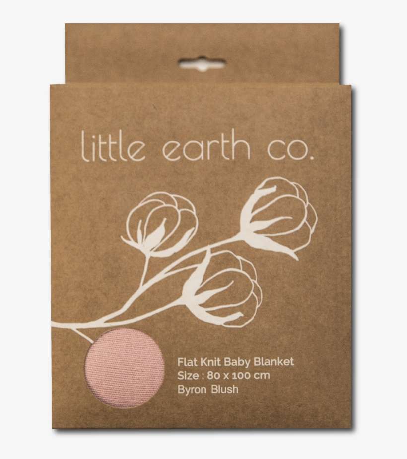 Flat Knit Baby Blanket - Eye Shadow, transparent png download