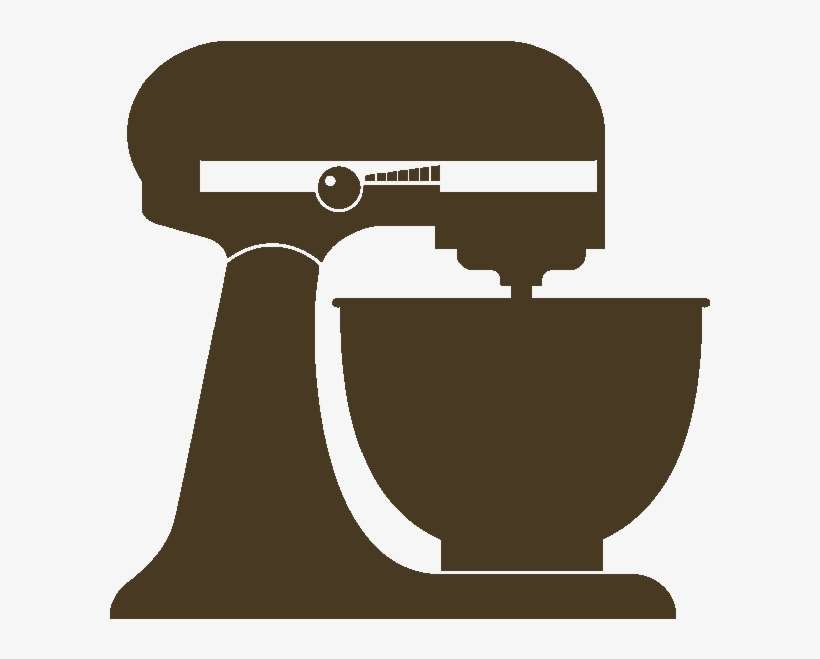 Png Black And White Blender Clipart Kitchen Item - Dessin Robot Patissier Png, transparent png download