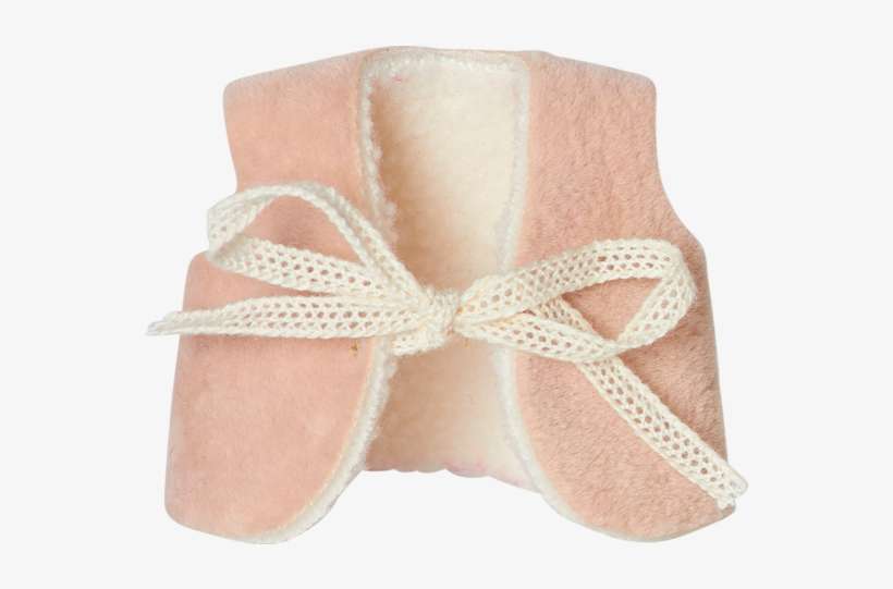 Micro Pink Velvet Vest - Leather, transparent png download