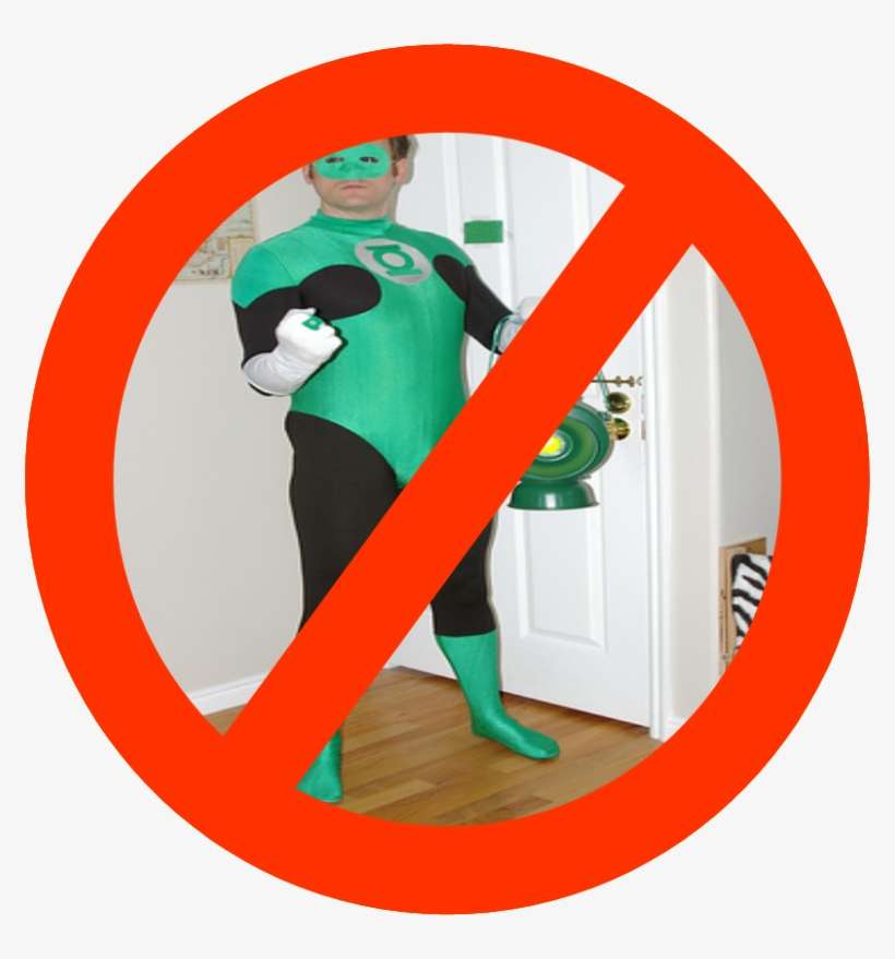 So Does This - Green Lantern Costume, transparent png download