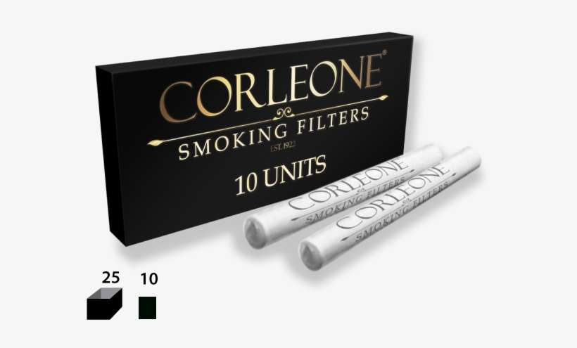 Corleone Smoking Pipe Filters 10/pack - Graphic Design, transparent png download