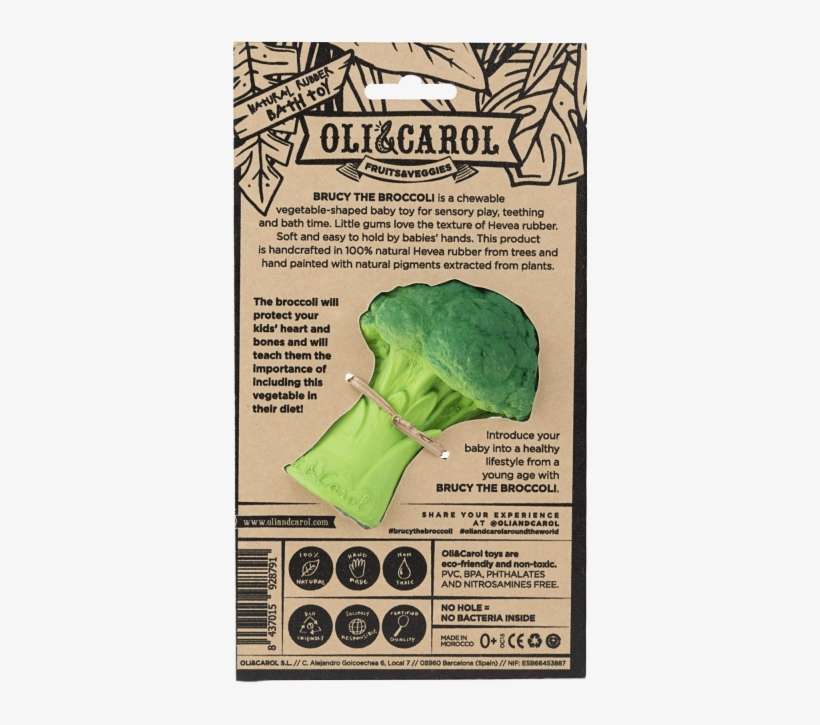 Hryzátko A Hračka Brucy The Brocoli Oli & Carol - Oli And Carol Broccoli, transparent png download
