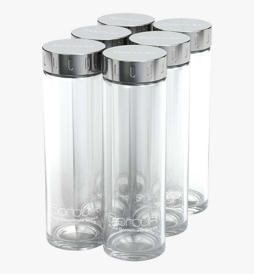 The Boroux Six Pack Is Excellent For Daily Usage With - Bottle, transparent png download