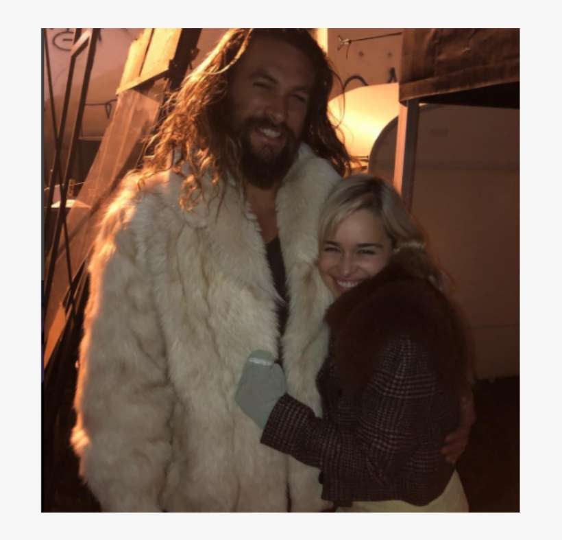 De "game Of Thrones\ - Emilia Clarke Jason Momoa Got, transparent png download