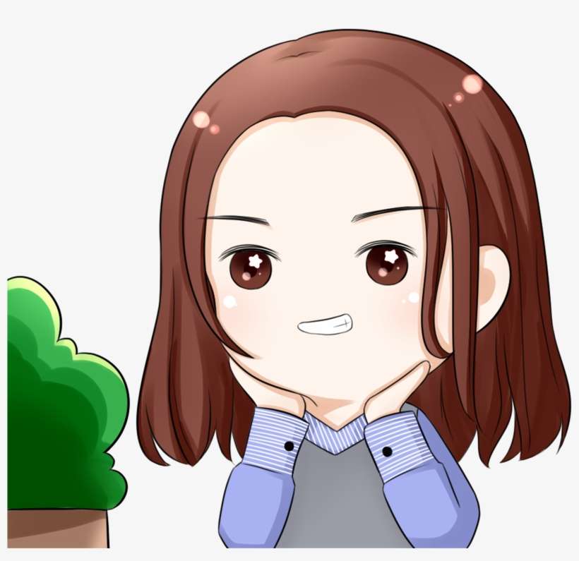 Girl Cartoon Cute Png And Psd - Cartoon, transparent png download