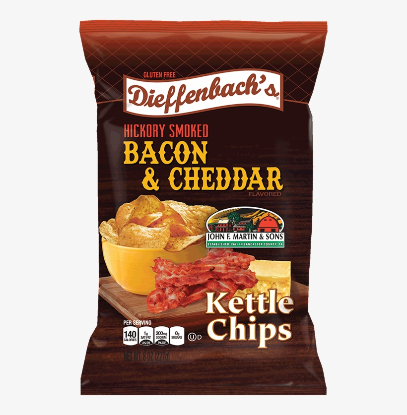 Bacon & Cheddar - Potato Chip, transparent png download