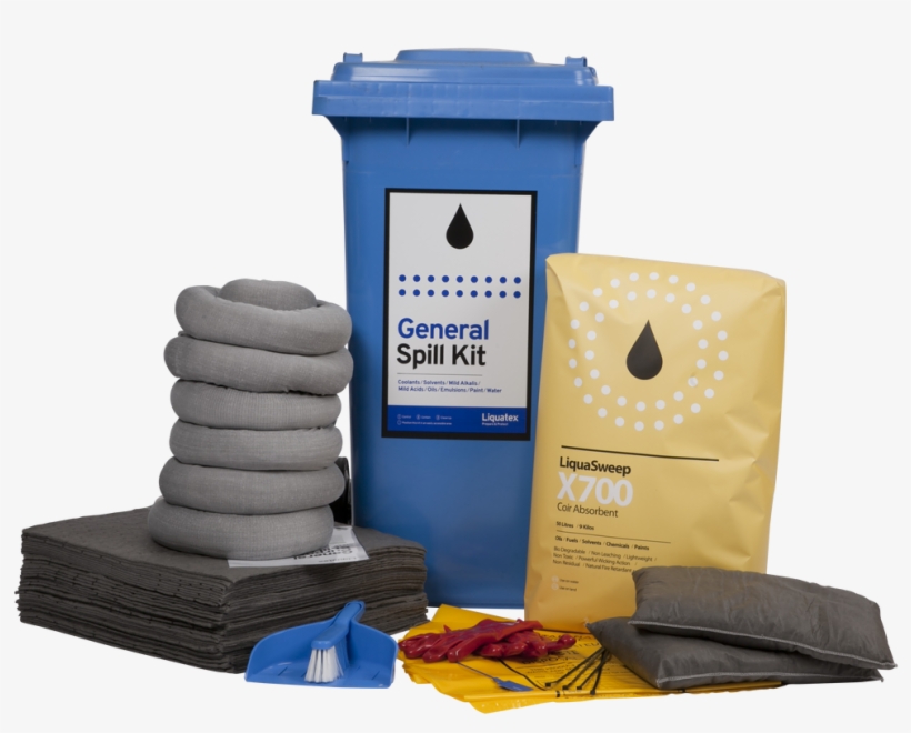 Spill Kit 120 Ltr Bin General Purpose Std - Box, transparent png download