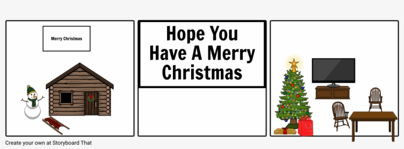 Christmas Card - Christmas Tree, transparent png download