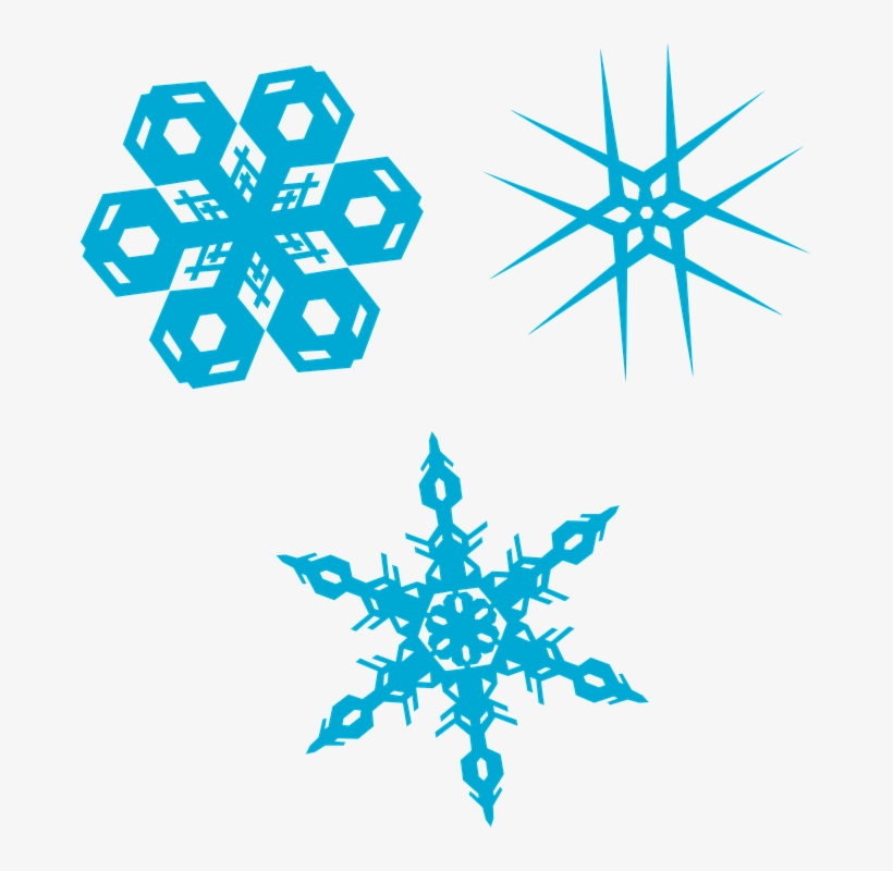 Copos De Hielo Png - Kristal Salju Png, transparent png download