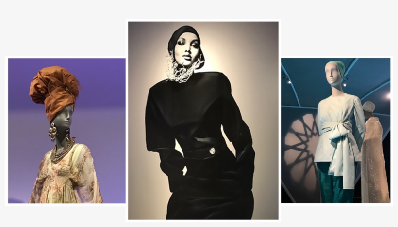 Muslimfasion Collage - Fashion Model, transparent png download